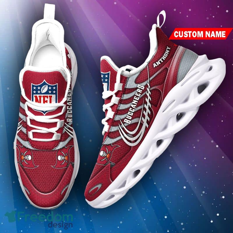 Tennessee Titans Custom Name Luxury NFL Max Soul Shoes Design 4 Chunky  Sneakers For Men And Women