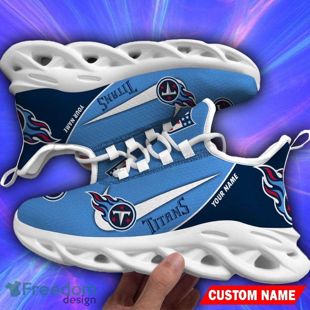 Tennessee Titans NFL Unique Sneaker Max Soul Shoes - Freedomdesign