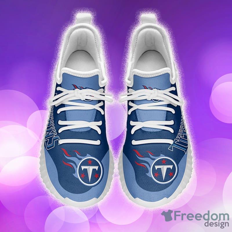 NFL Tennessee Titans Running Sneakers Yeezy Shoes Men And Women