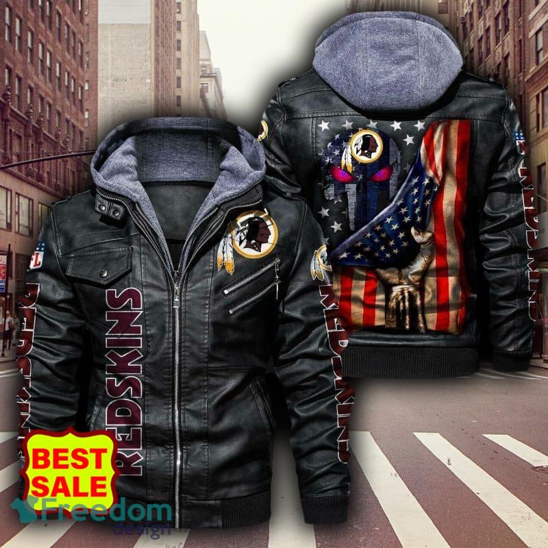 NFL Washington Redskins Leather Jacket For Fans