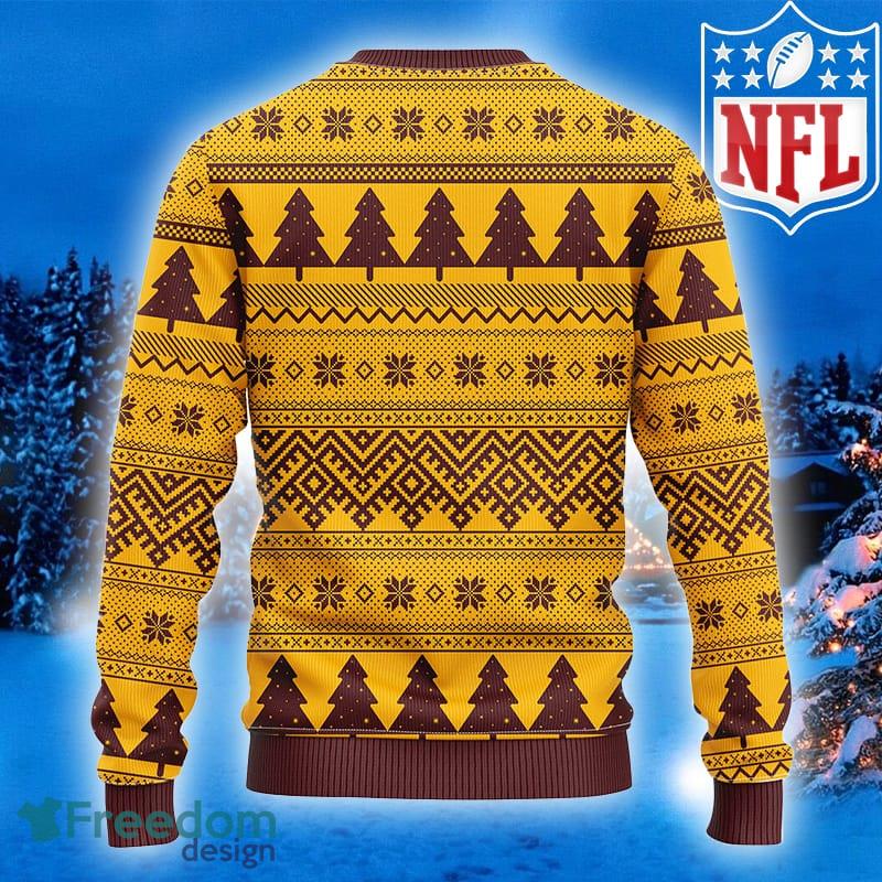 NFL Washington Redskins Funny Minion Ugly Christmas Sweater For