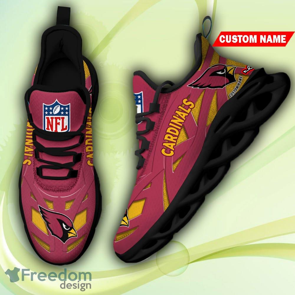 Arizona Cardinals NFL Symbol Max Soul Sneakers Running Shoes - Banantees