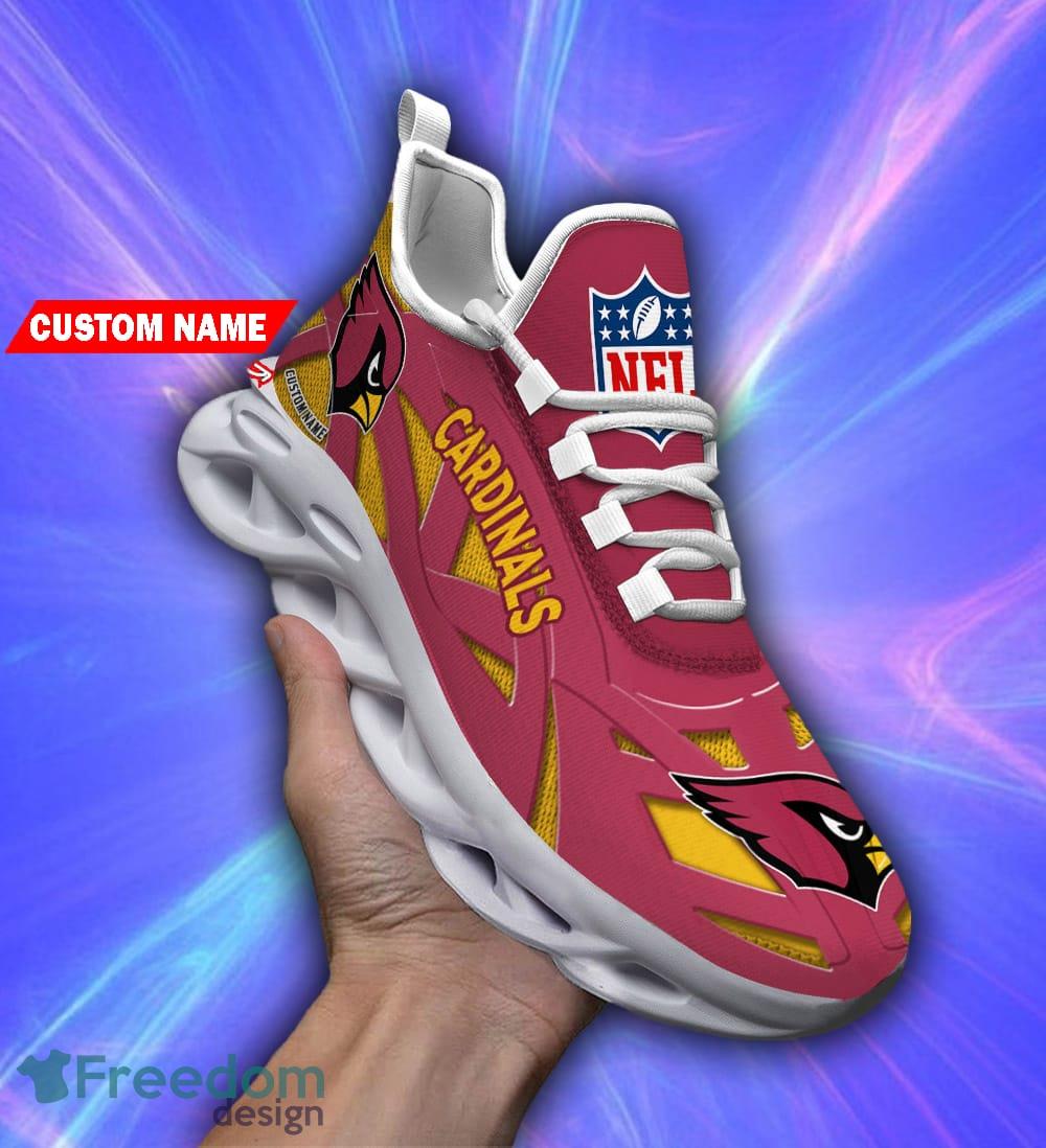 Arizona Cardinals NFL Symbol Max Soul Sneakers Running Shoes - Banantees