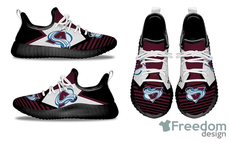 Colorado Avalanche High Top Shoes Style Sneakers For Men Women