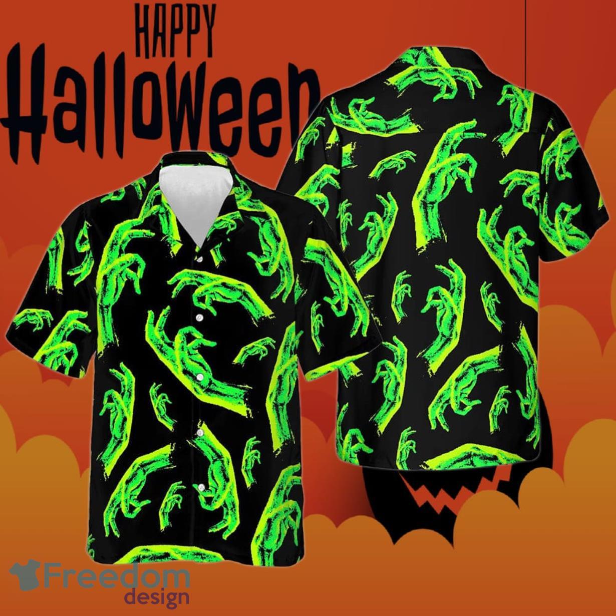 Night Of The Living Dead Halloween Hawaiian Shirt Vacation Button Up Gift Ideas Product Photo 1