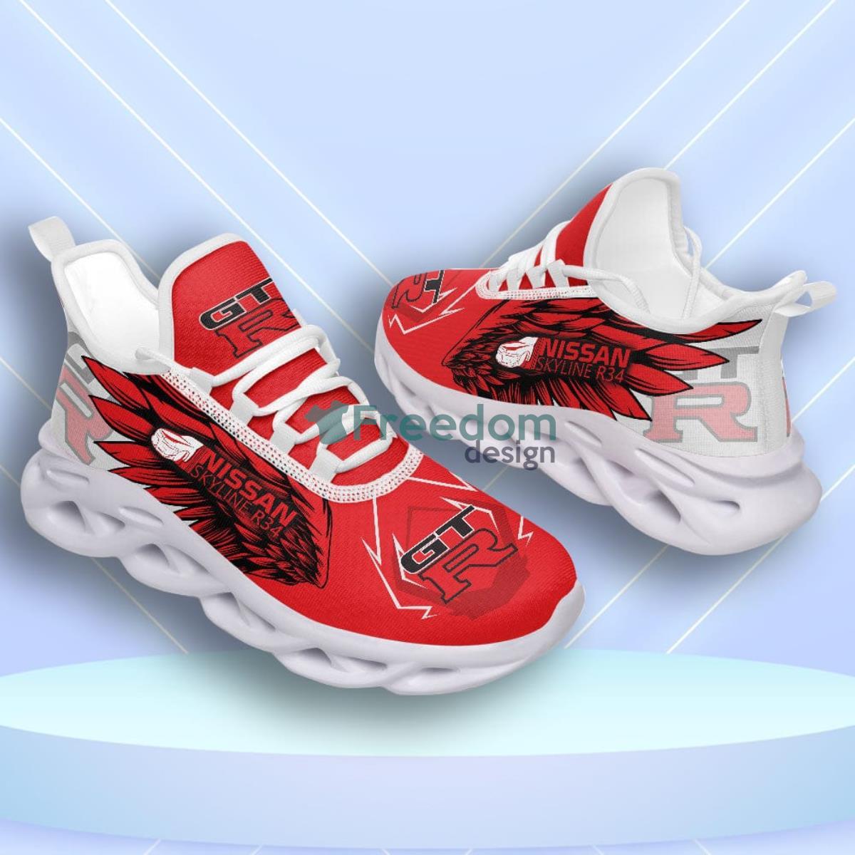 Nissan Skyline R34 Team Max Soul Shoes Running Sneakers Product Photo 1