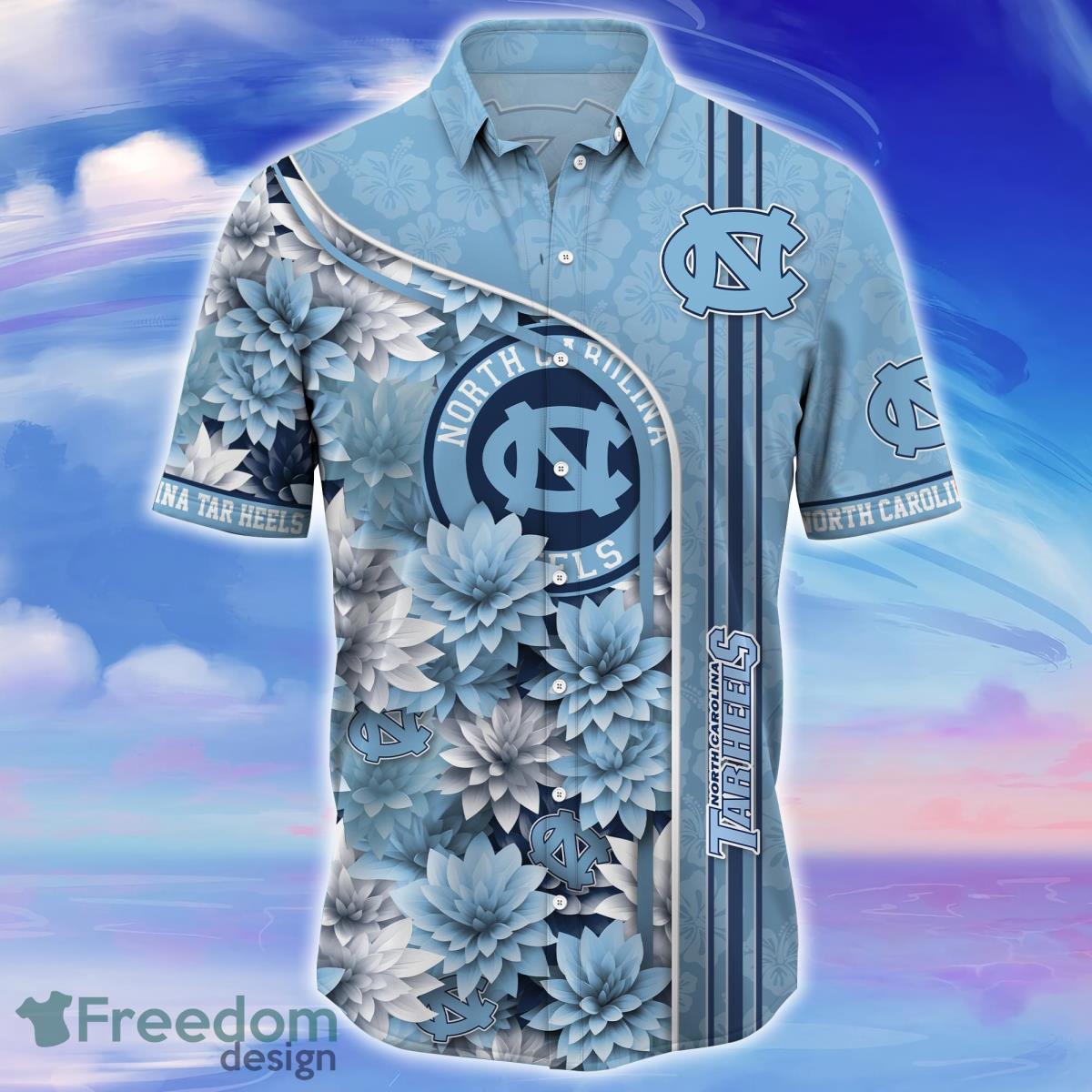 North Carolina Tar Heels Trending Hawaiian Shirt For Fans Product Photo 2