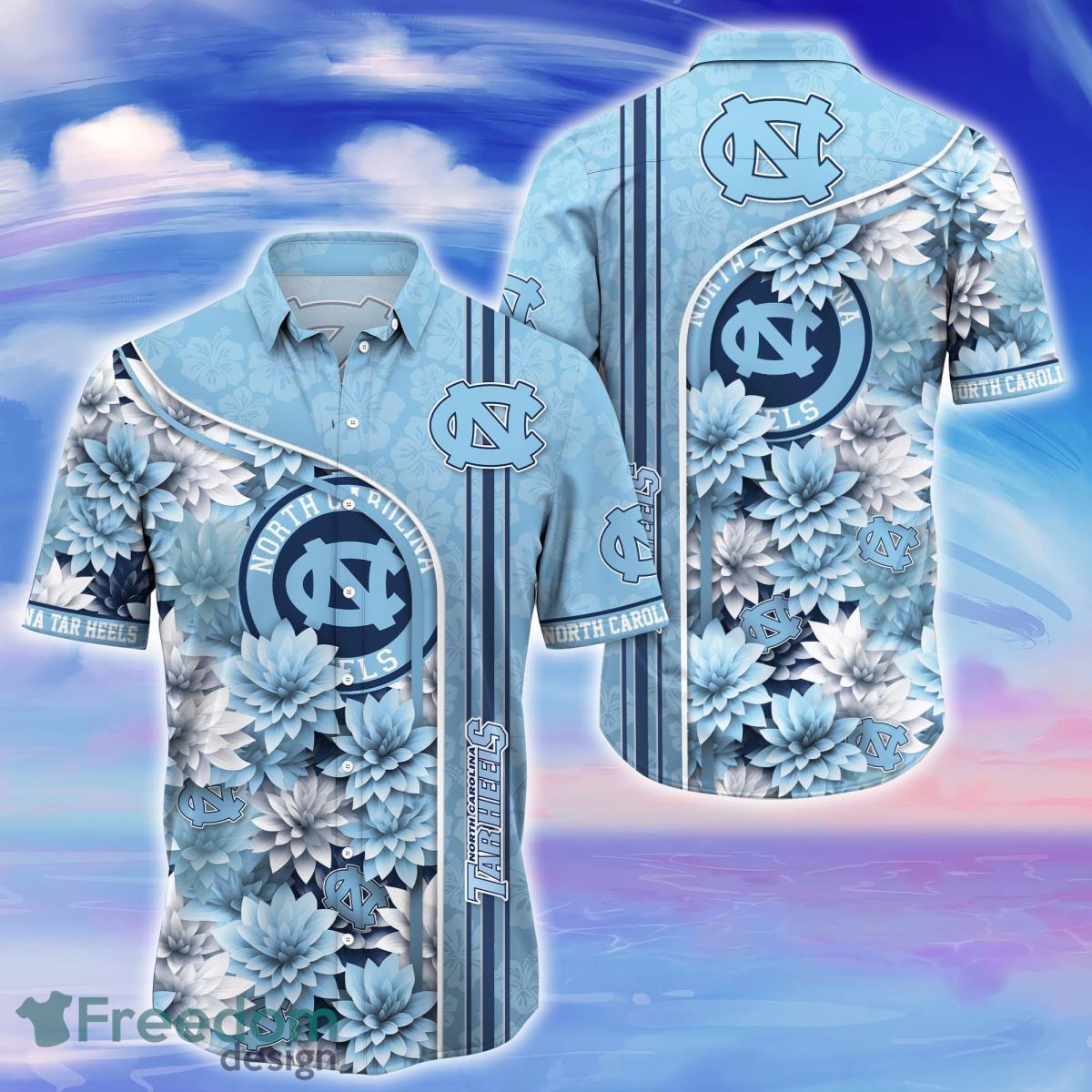 North Carolina Tar Heels Trending Hawaiian Shirt For Fans Product Photo 1