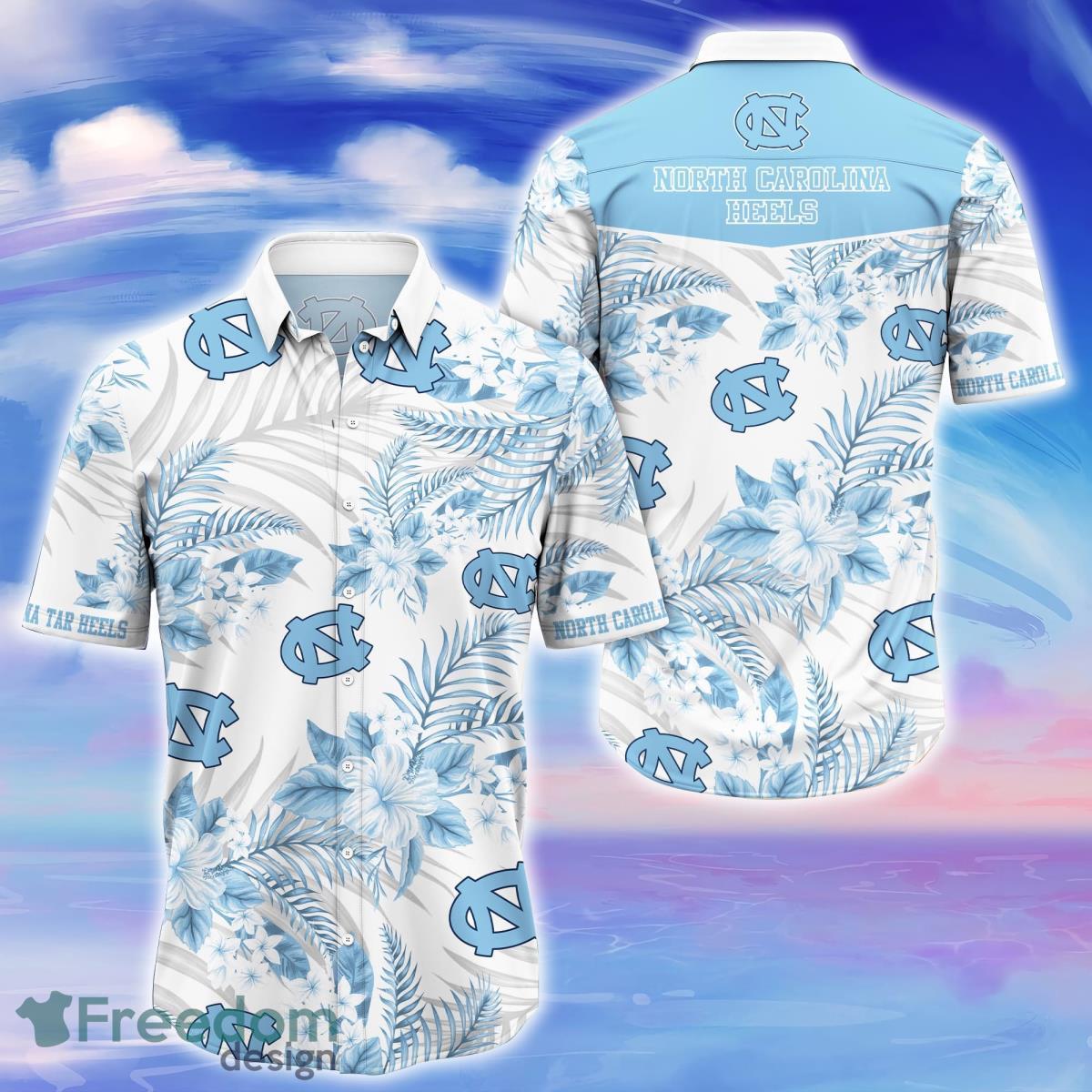 North Carolina Tar Heels Trending Hawaiian Shirt Gift For Real Fans Product Photo 1