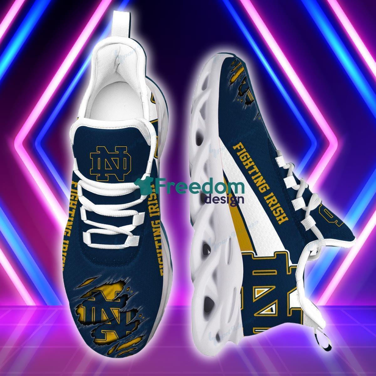 Notre Dame Fighting Irish Max Soul Shoes Hot Sneakers For Fans Product Photo 2