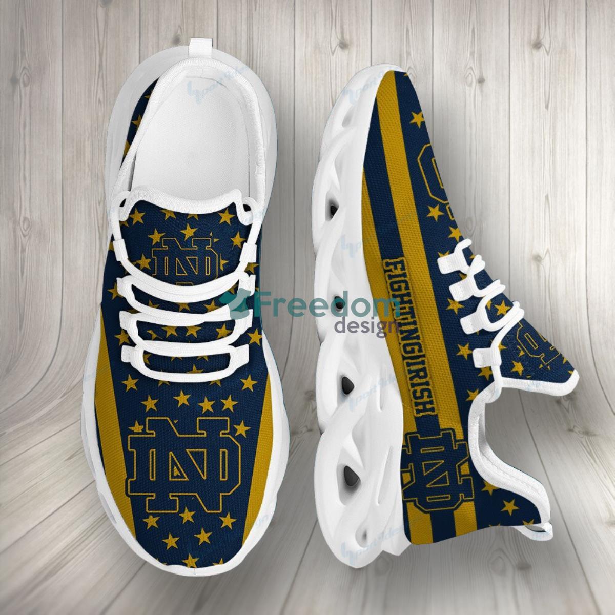 Notre Dame Fighting Irish Max Soul Shoes Trending Sneakers For Fans Product Photo 2