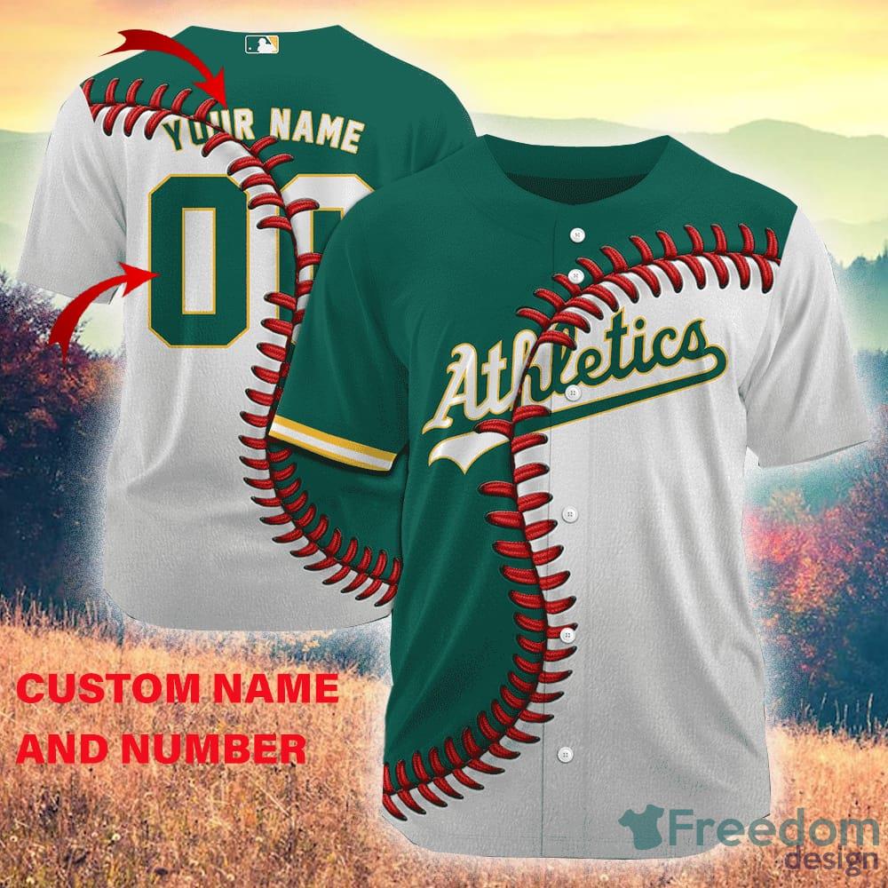 Oakland Athletics MLB Jersey Shirt Custom Number And Name For Men And Women  Gift Fans - Freedomdesign
