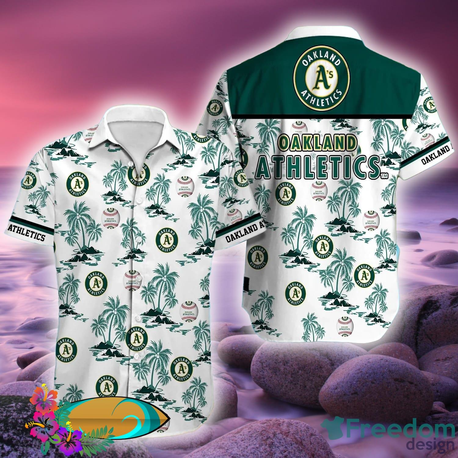 Oakland Athletics MLB Summer 3D Hawaiian Shirt Gift For Men And