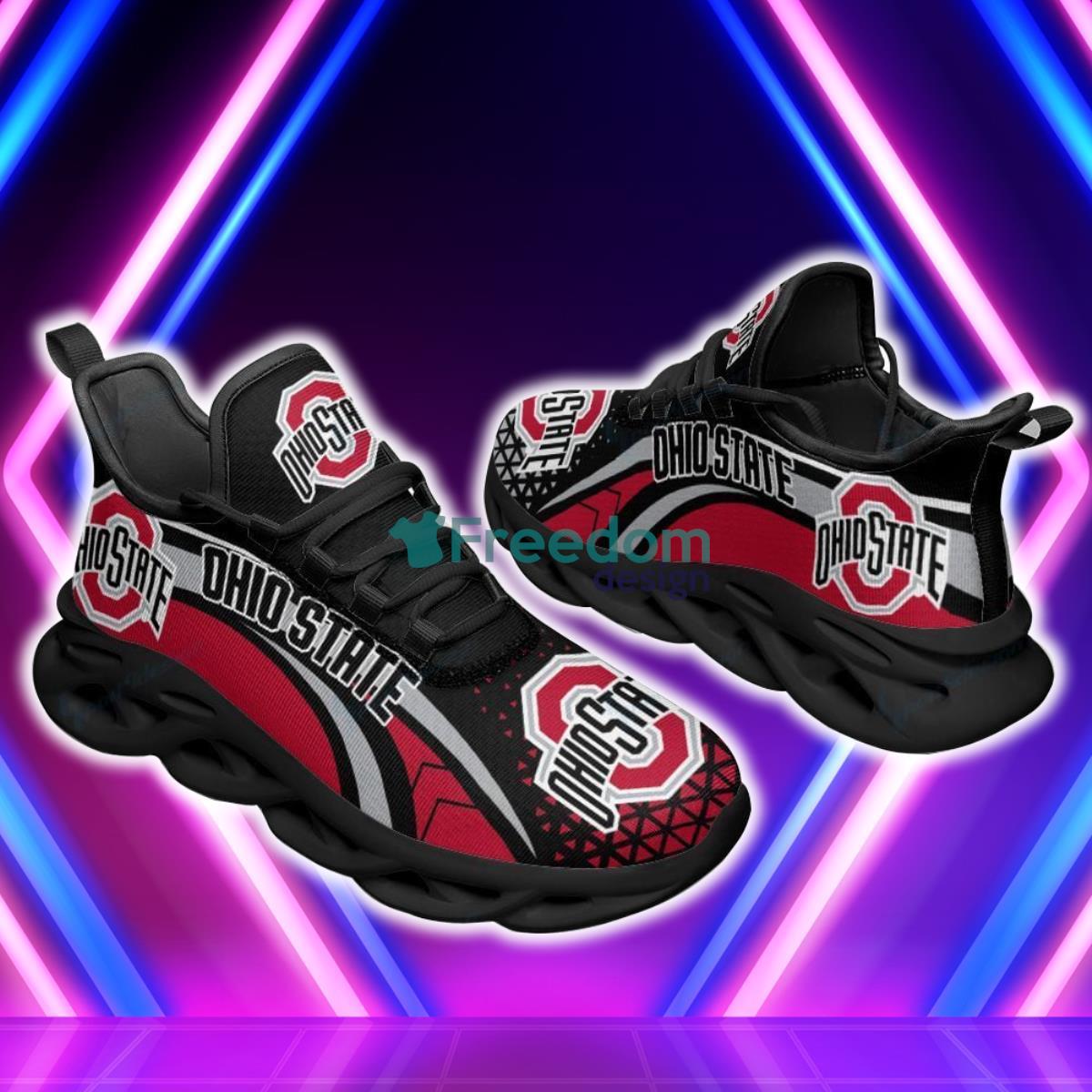 Ohio State Buckeyes Max Soul Shoes Trending Sneakers For Fans Product Photo 1