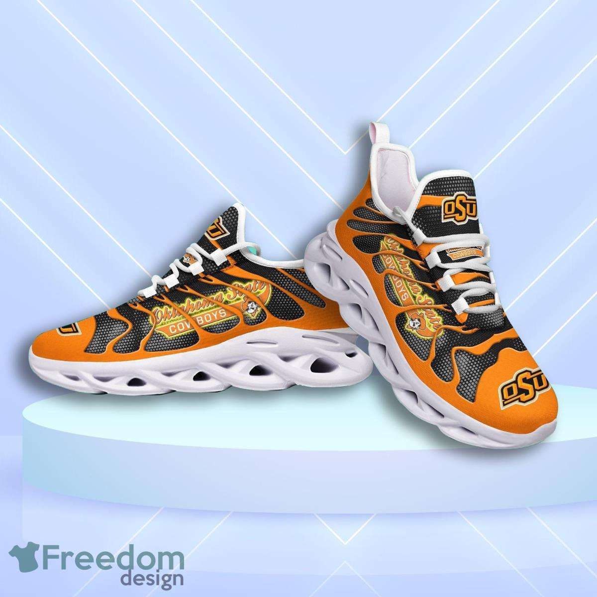 Oklahoma State Cowboys Logo Hole Background 3D Max Soul Shoes Product Photo 1