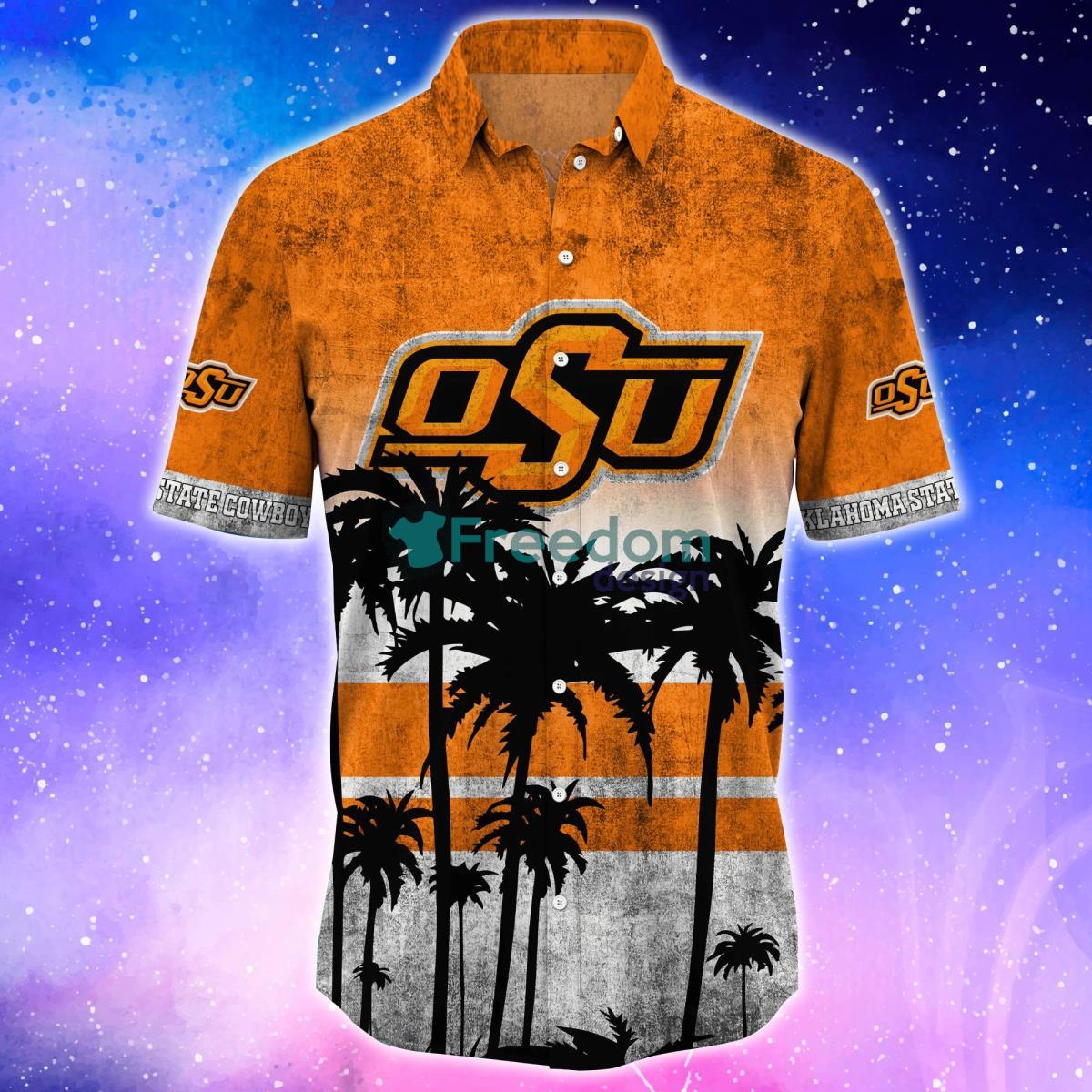 Oklahoma State Cowboys Trending Hawaiian Shirt And Shorts For Fans Product Photo 2