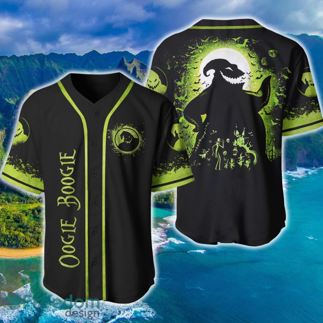 Oogie Boogie Baseball Jersey Product Photo 1