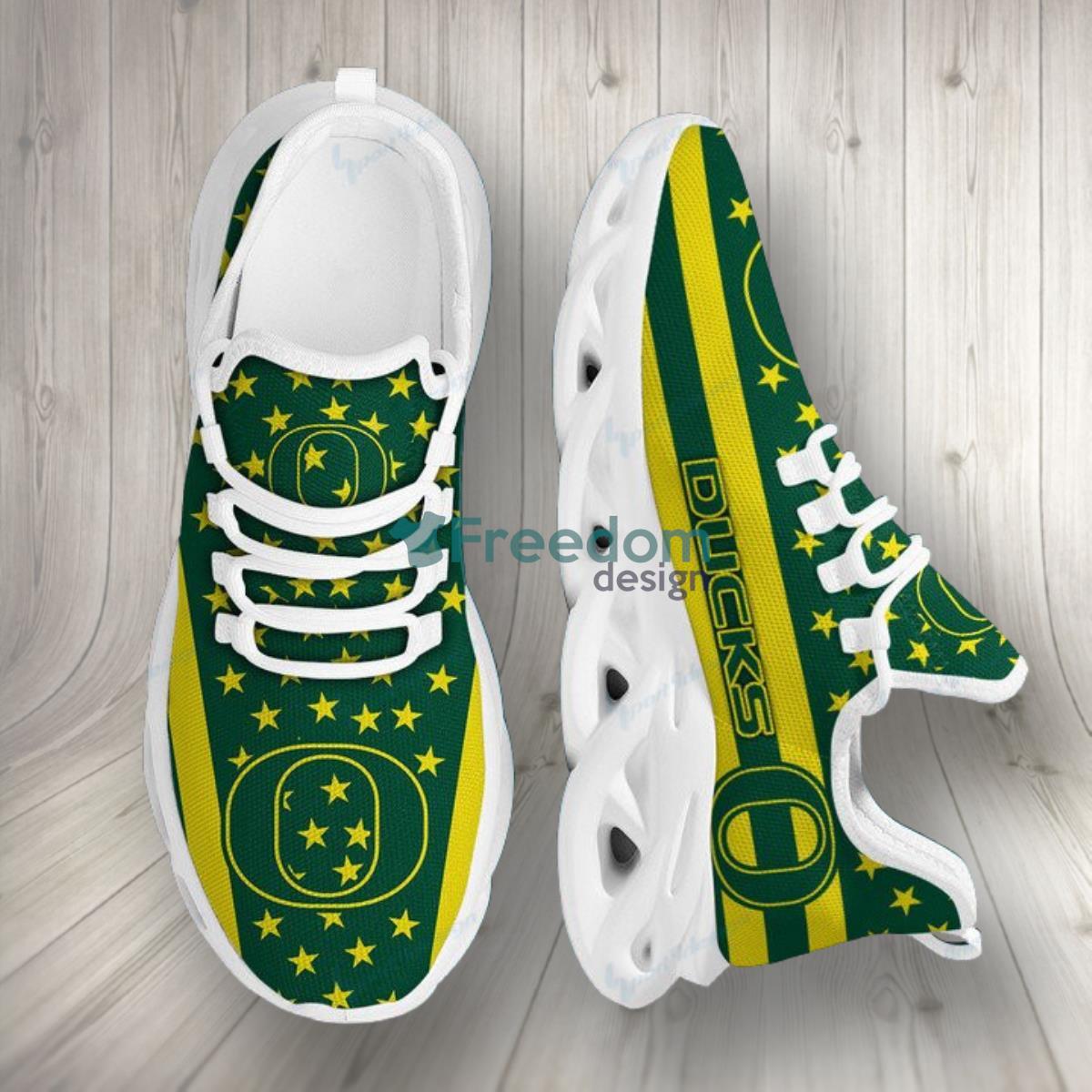 Oregon Ducks Max Soul Shoes Trending Sneakers For Fans Product Photo 2