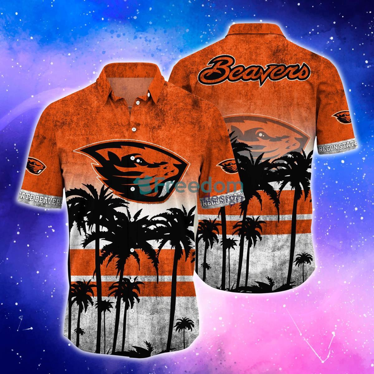 Oregon State Beavers Trending Hawaiian Shirt And Shorts For Fans Product Photo 1