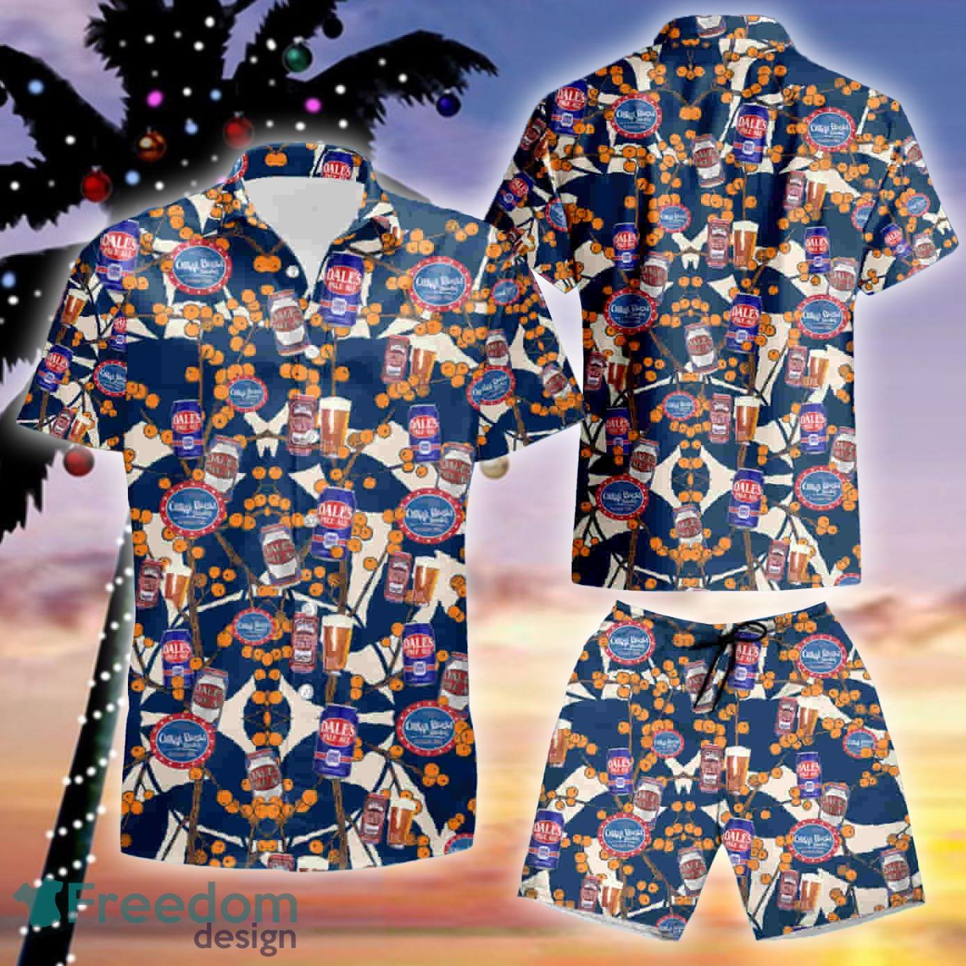 OSKAR BLUES DALES PALE ALE AD VINTAGE Hawaiian Shirt And Short Set -  Freedomdesign