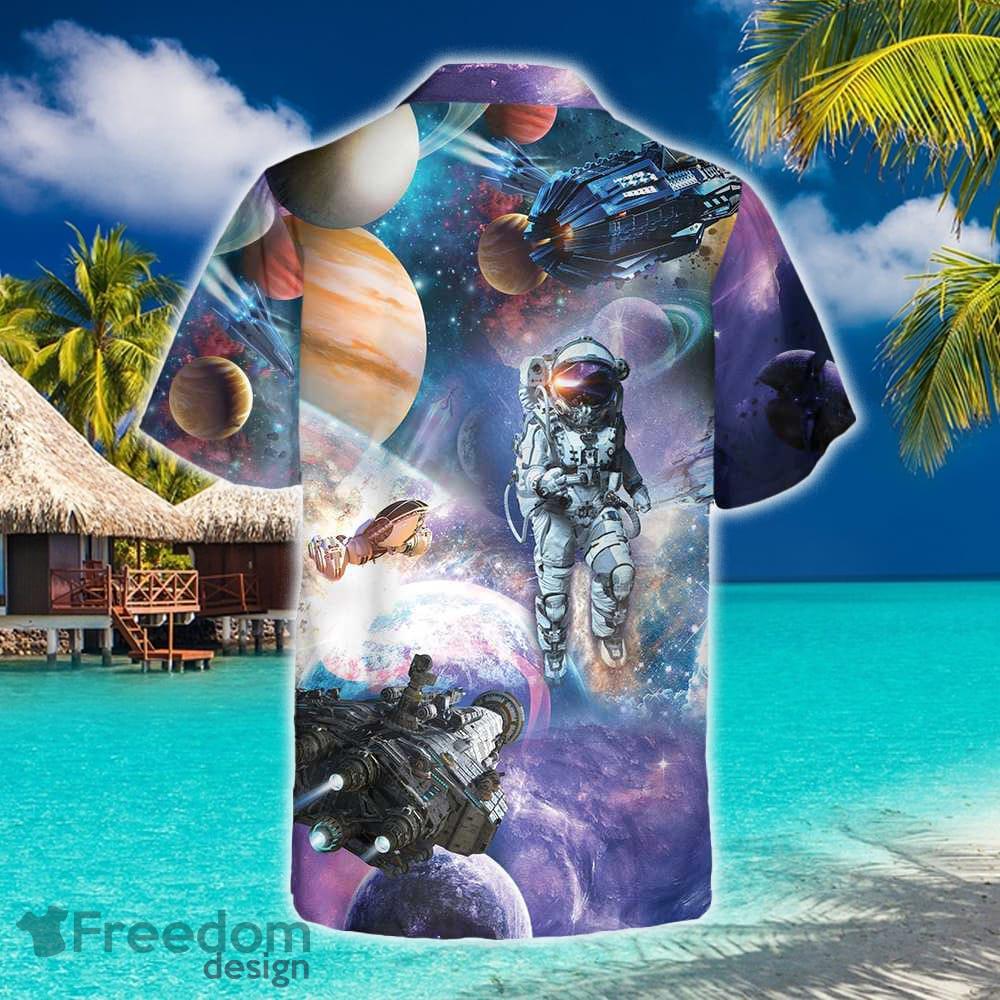 Skull Planet Galaxy Hawaiian Shirt For Men And Women - Freedomdesign