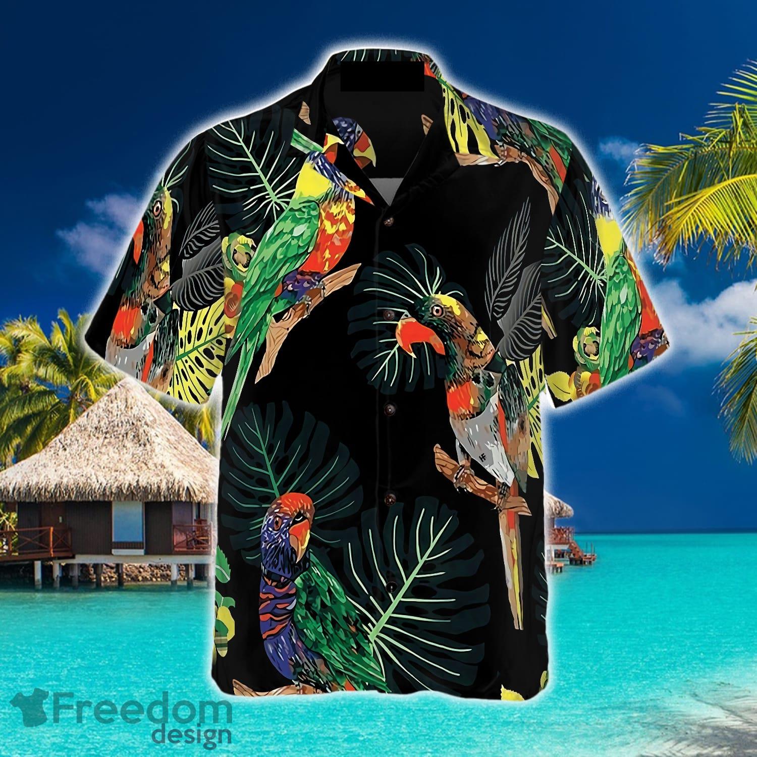 Parrot Forest Hawaiian Shirt