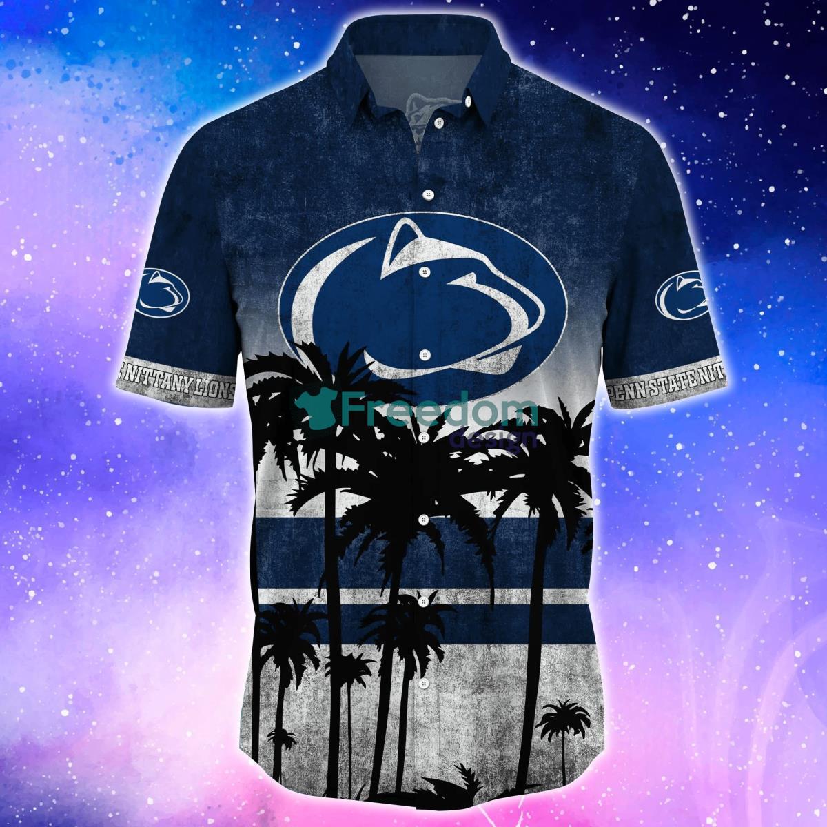 Penn State Nittany Lions Trending Hawaiian Shirt And Shorts For Fans Product Photo 2