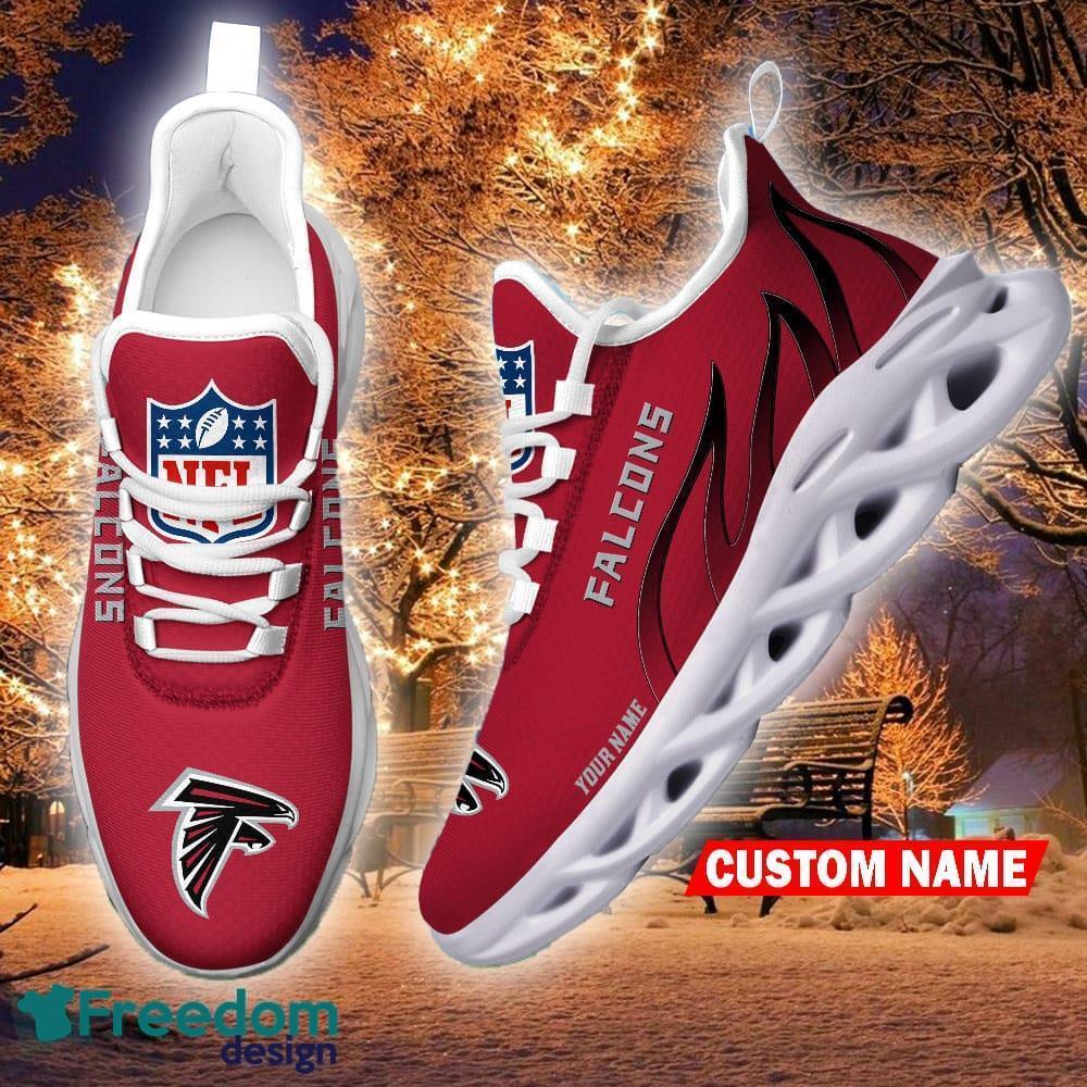 Atlanta Falcons Fans Gift Custom Name Max Soul Shoes Sneakers