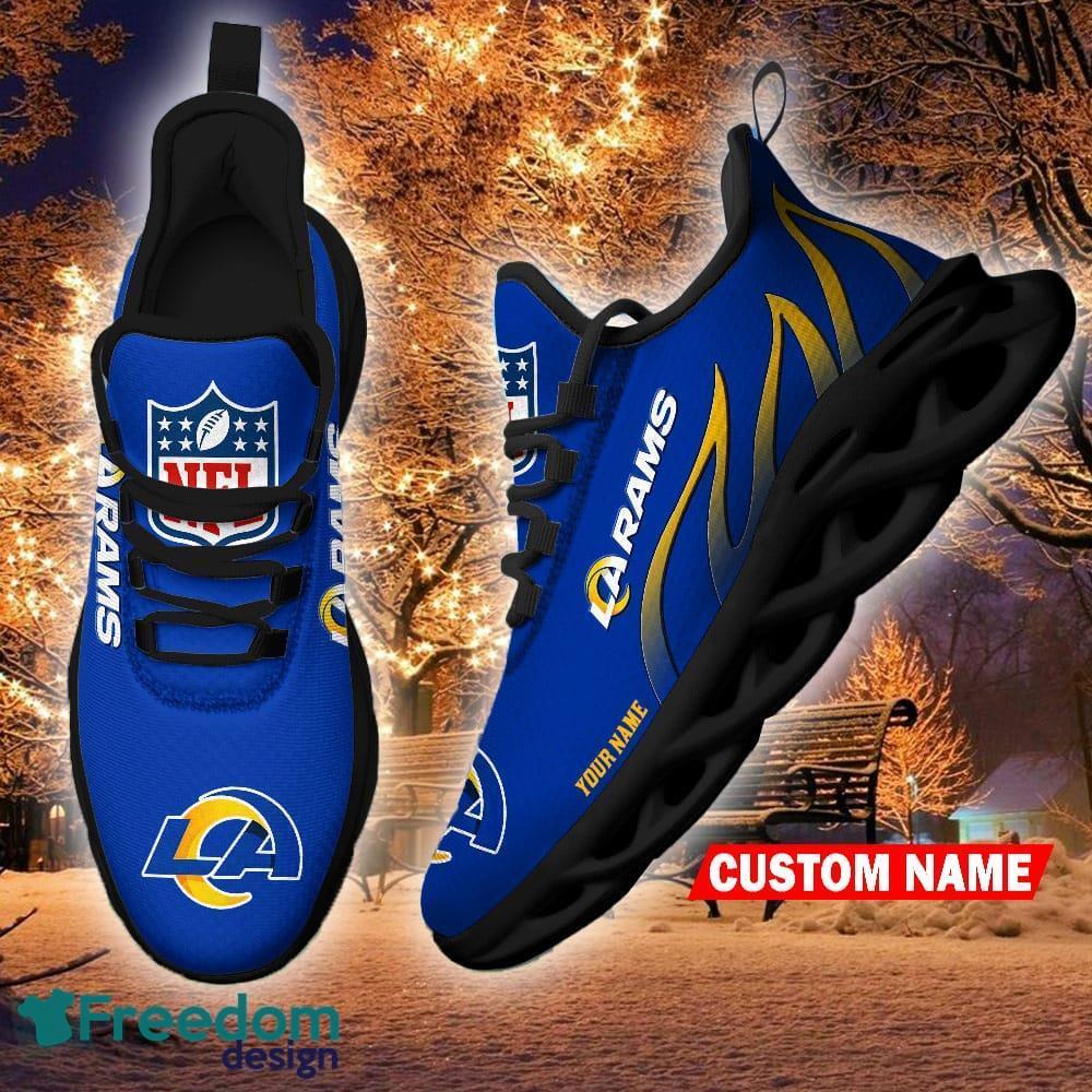 Miami Dolphins Custom Name NFL Neon Light Max Soul Shoes Gift For Fans  Running Sneaker - Freedomdesign