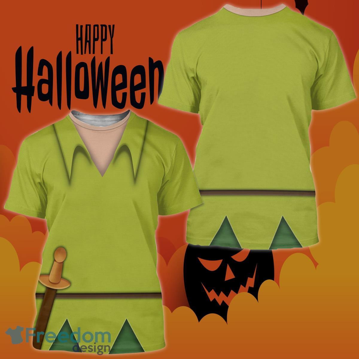 Peter Pan Halloween Cosplay 3D Shirt Product Photo 1