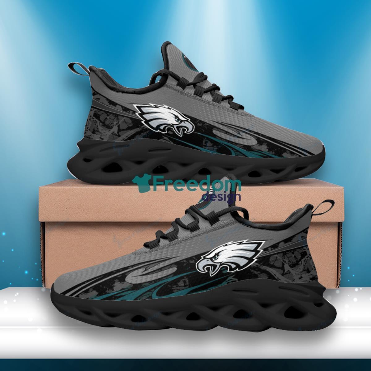 Philadelphia Eagles Team Max Soul Shoes Running Sneakers For Real Fans -  Freedomdesign