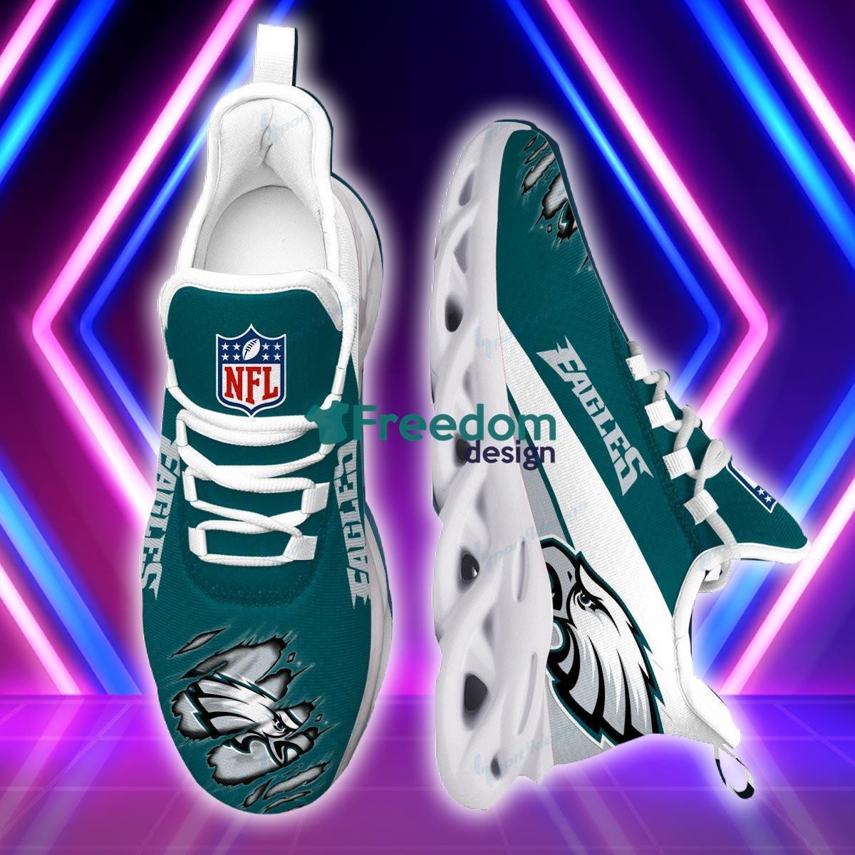 HOT Philadelphia Eagles Shoes Custom Air Force Sneakers For