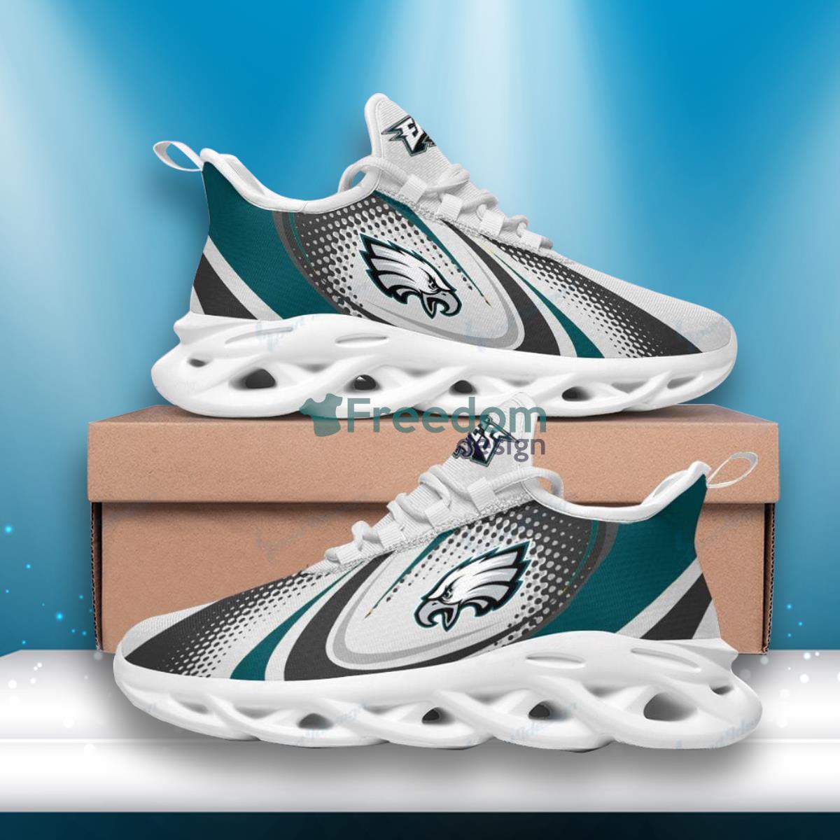 Philadelphia Eagles Max Soul Shoes Trending Sneakers Gift For Fans Product Photo 1