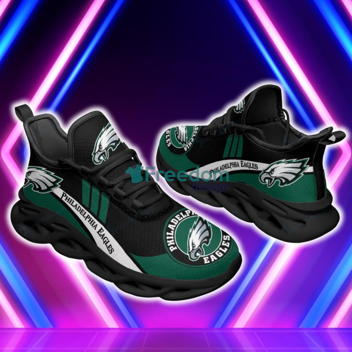 Two Colors Trending Lovely Philadelphia Eagles Sneakers – Best