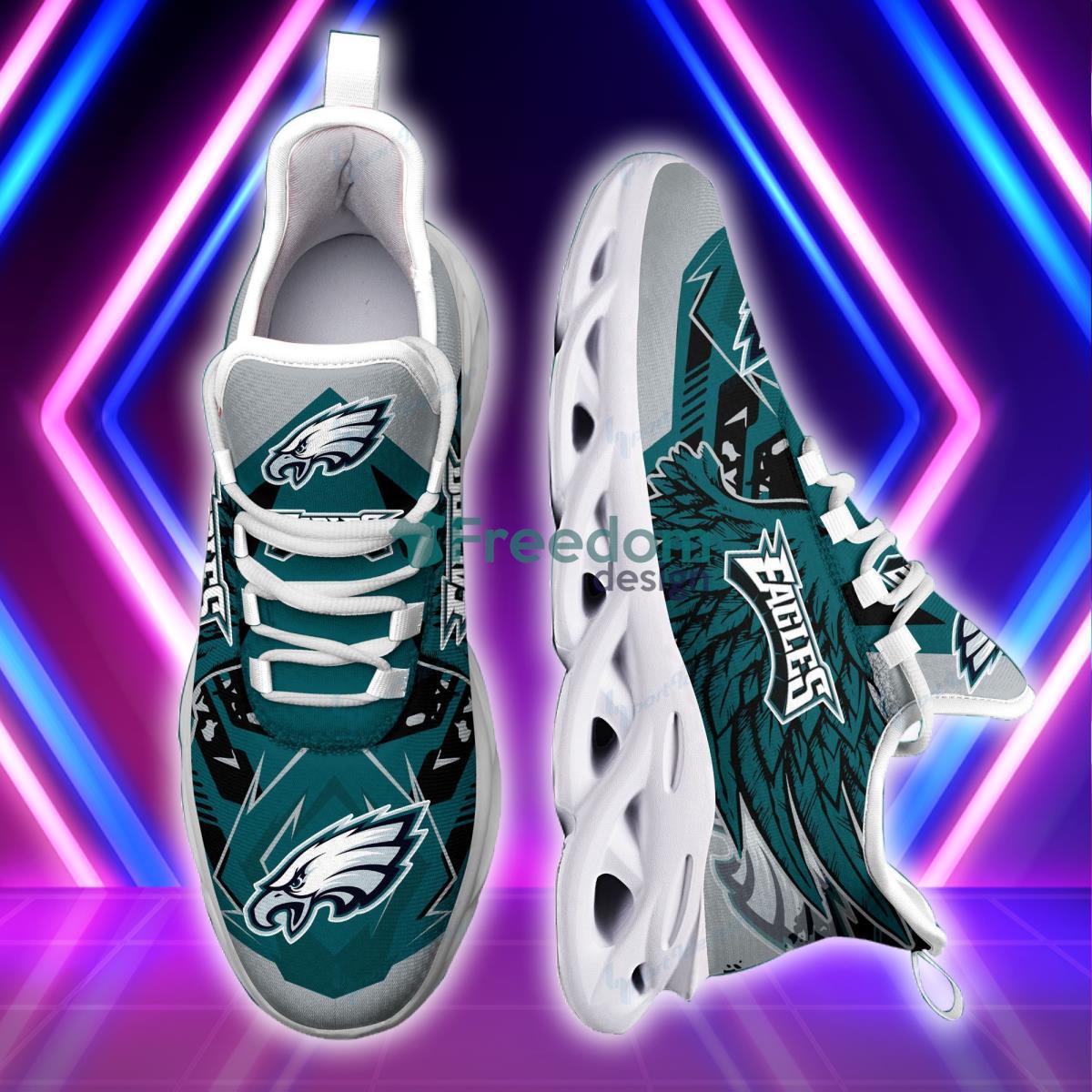 Philadelphia Eagles Max Soul Shoes Trending Sneakers Unique Gift For Fans Product Photo 2