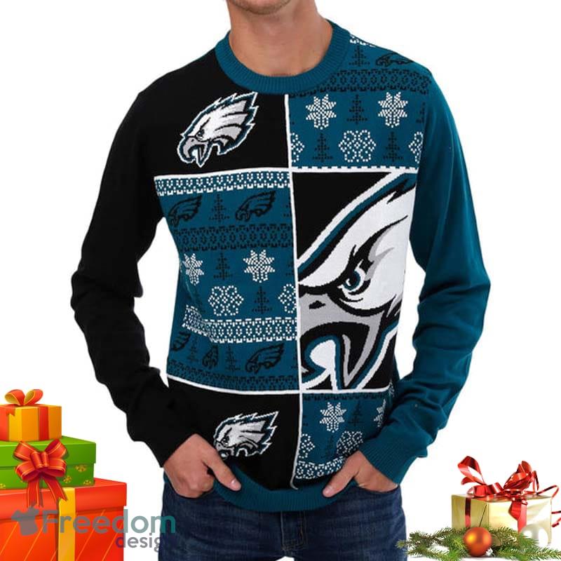 Philadelphia Eagles NFL Mens Dear Santa Ugly Christmas Sweater