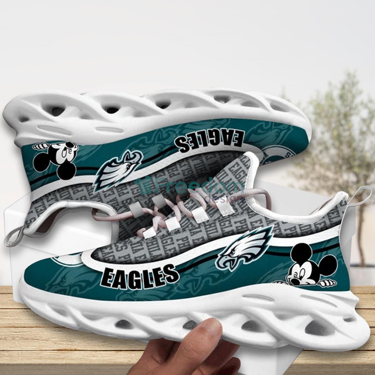 Philadelphia Eagles Team Max Soul Shoes Running Sneakers For Fans Product Photo 1