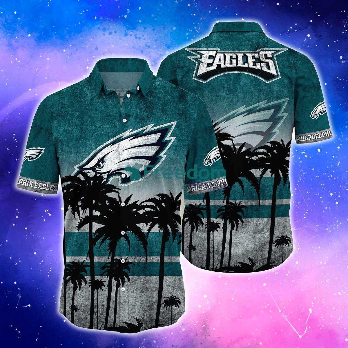 Philadelphia Eagles Trending Hawaiian Shirt And Shorts For Fans Product Photo 1