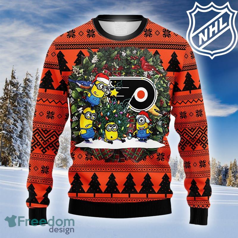 NHL Anaheim Ducks Funny Minion Ugly Christmas Sweater For Fans -  Freedomdesign