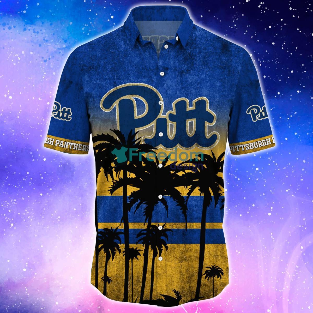 Pittsburgh Panthers Trending Hawaiian Shirt And Shorts For Fans Product Photo 2