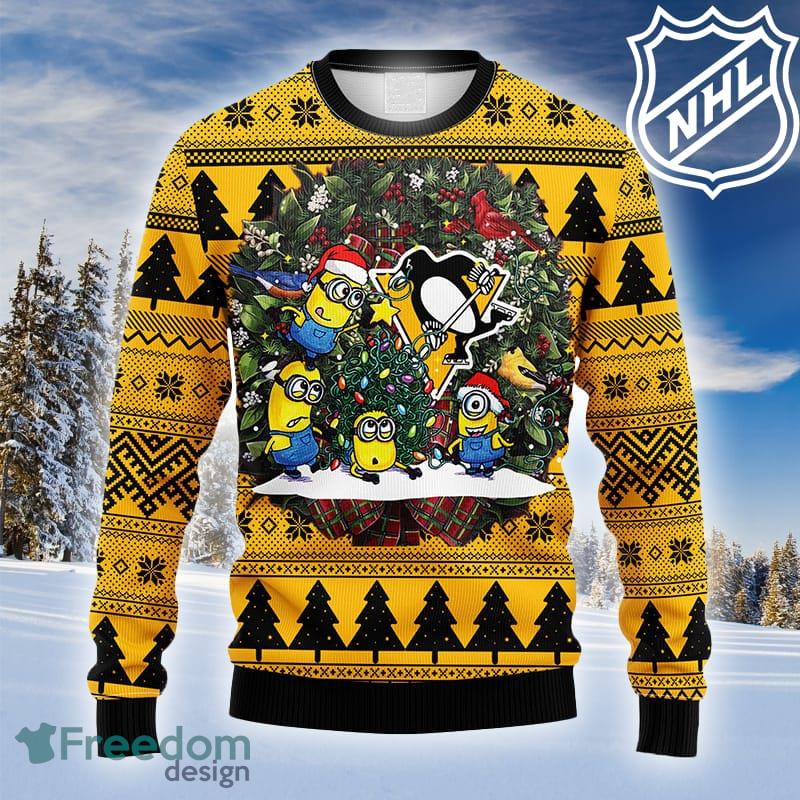 Tampa Bay Lightning Minion Logo NHL Ideas Ugly Christmas Sweater