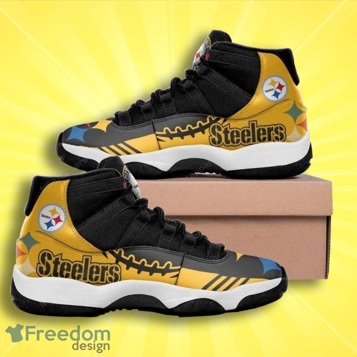 Pittsburgh Steelers Air Jordan 11 Best Sneakers For Men Women Fans -  Freedomdesign