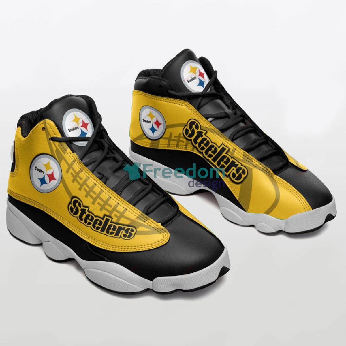 Pittsburgh Steelers Football Team Air Jordan13 Shoes Product Photo 1