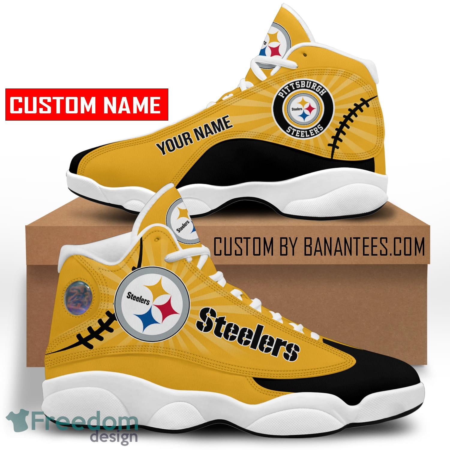 NFL Pittsburgh Steelers AJ13 customized Shoes 2