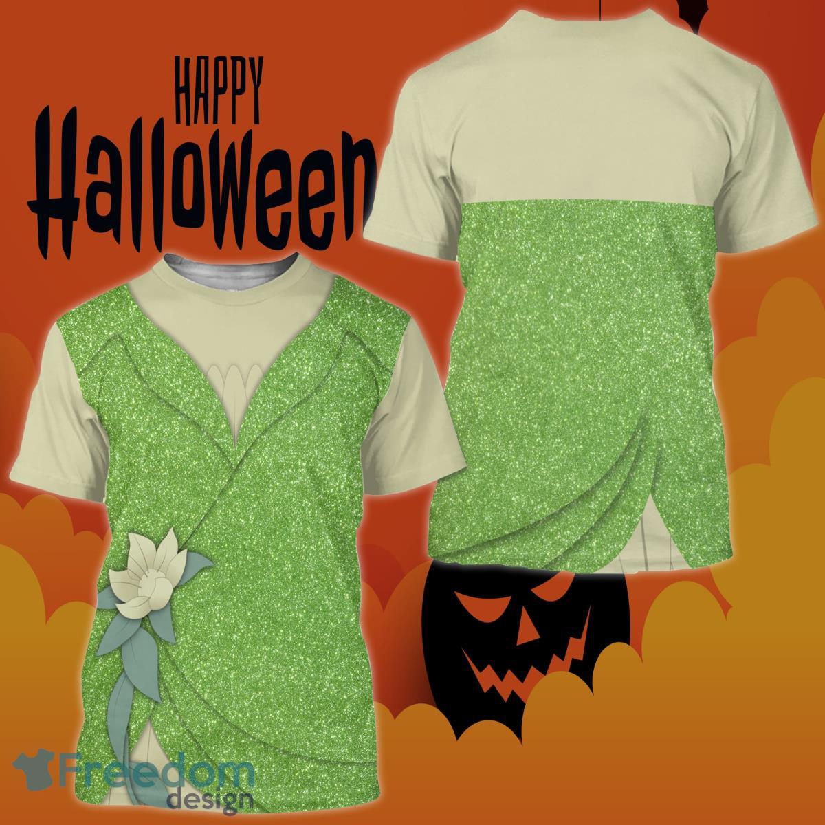 Princess Tiana Halloween Cosplay 3D Shirt Product Photo 1