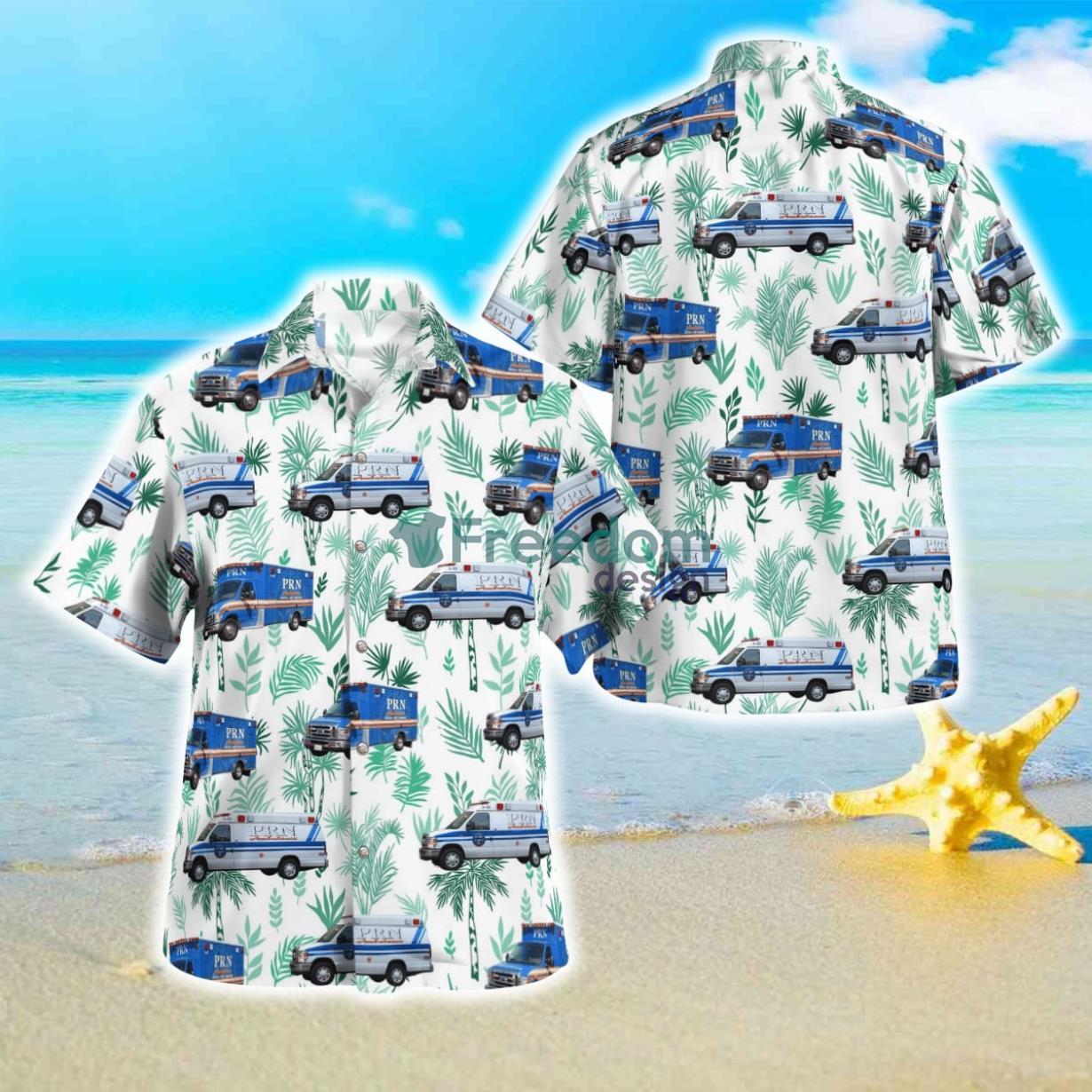 PRN Ambulance, California Fleet Hawaiian Shirt Best Style For Men Women Product Photo 1