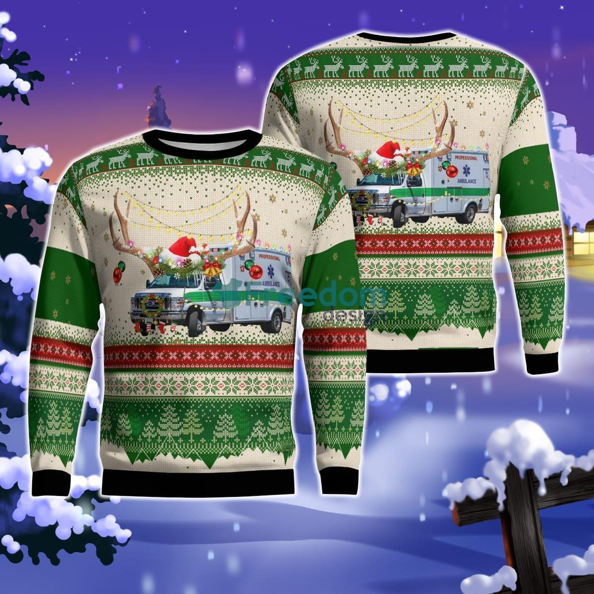 Pro EMS Christmas 3D Ugly Sweater Product Photo 1