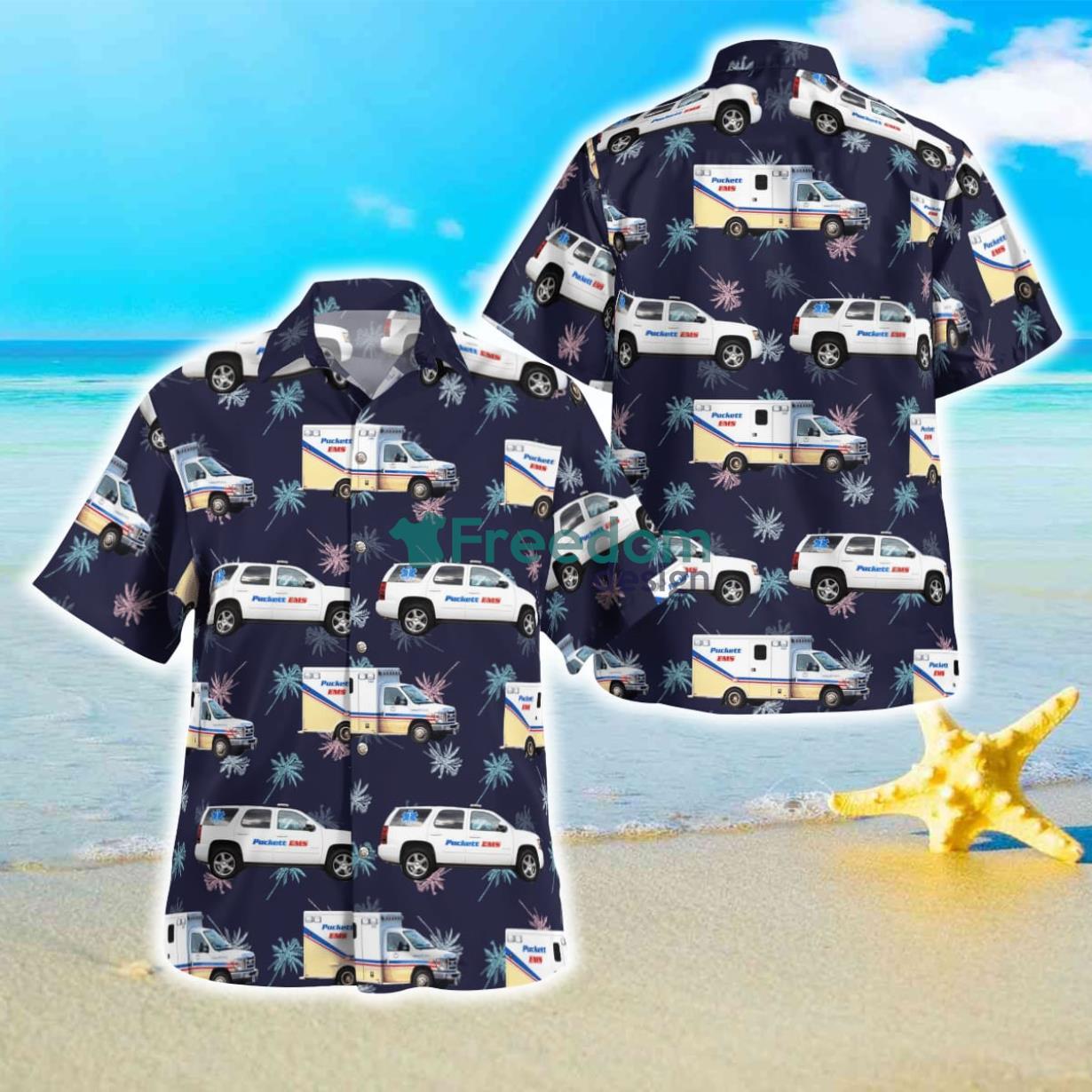 Puckett EMS, Georgia Fleet Hawaiian Shirt Best Style For Men Women Product Photo 1