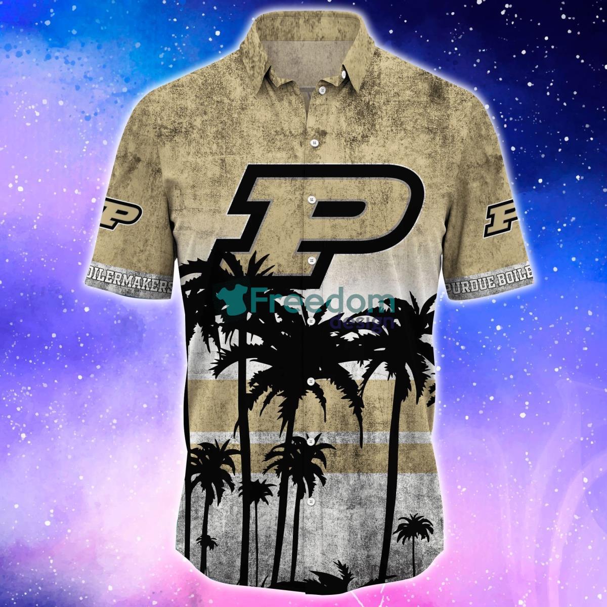 Purdue Boilermakers Trending Hawaiian Shirt And Shorts For Fans Product Photo 2