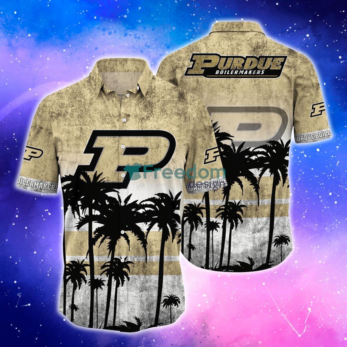 Purdue Boilermakers Trending Hawaiian Shirt And Shorts For Fans Product Photo 1